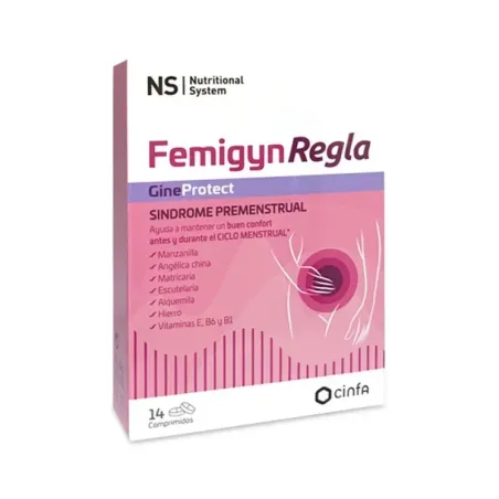 NS Gineprotect Femigyn Regla, 14 comprimidos| BelliFarma