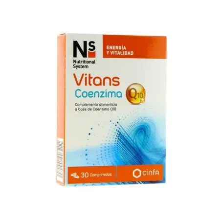 NS Vitans Coenzima Q10, 30 comprimidos| BelliFarma