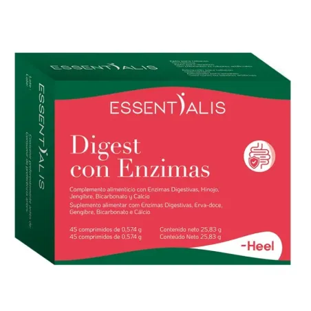 Essentialis Digest con Enzimas, 45 comprimidos| BelliFarma