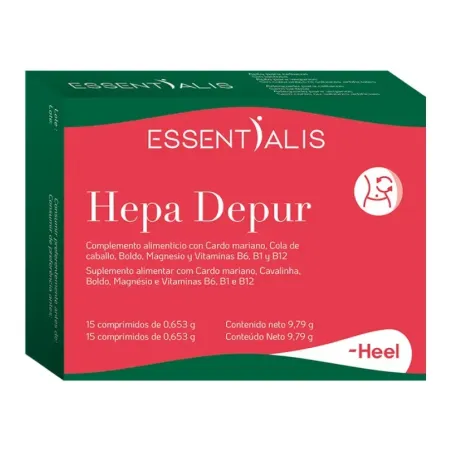 Essentialis Hepa Depur, 15 comprimidos| BelliFarma