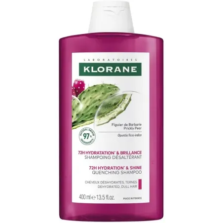 Klorane Champu Higo de Barbaria, 400 ml| BelliFarma