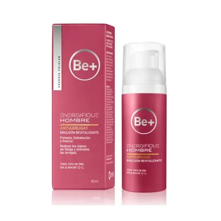 BE+ Energifique Hombre Antiarrugas Emulsion Revitalizante, 50 ml| BelliFarma