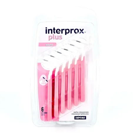 Interprox Plus Nano, 6 cepillos interproximales| BelliFarma