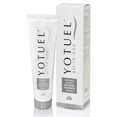 Yotuel All-in-One snowmint dentífrico blanqueador, 75 ml| BelliFarma