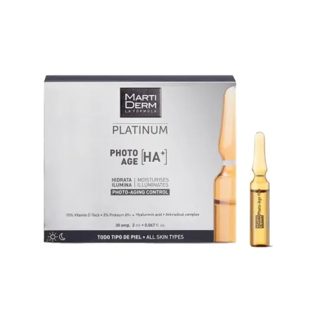 Martiderm Platinum photoage, 30 ampollas.| BelliFarma