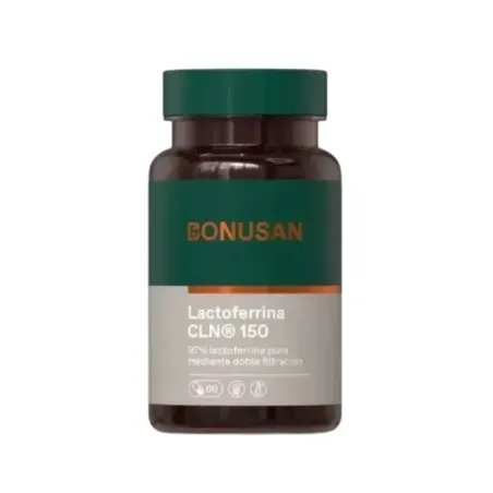 Bonusan Lactoferrina 150 mg, 60 cápsulas| BelliFarma