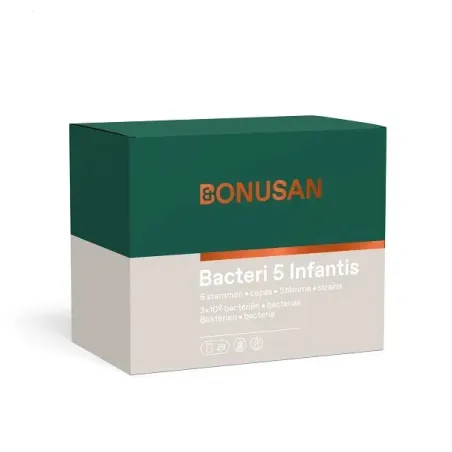Bonusan Bacteri 5 Infantis, 28 sobres | BelliFarma