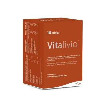 Vitae Vitalivio sabor fruta, 10 sticks| BelliFarma