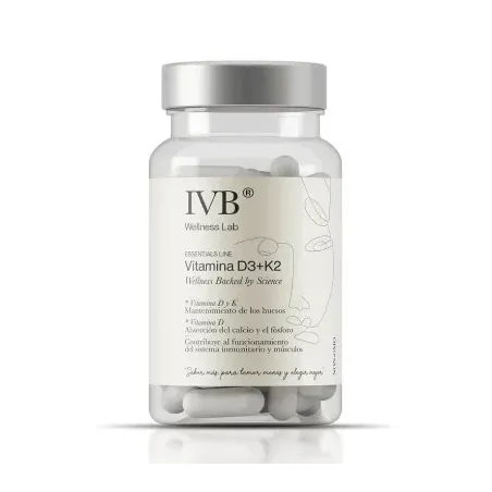 IVB Vitamina D3+K2, 90 cápsulas | BelliFarma