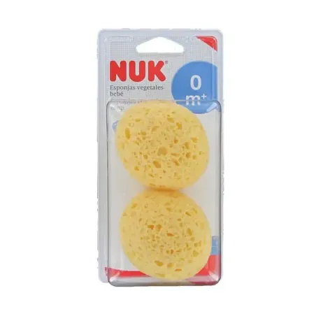 Nuk Esponjas 100% Vegetal, 2 unidades | BelliFarma