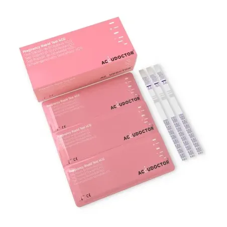 Accudoctor Test de embarazo (HCG) tiras 10miu 10ud | BelliFarma