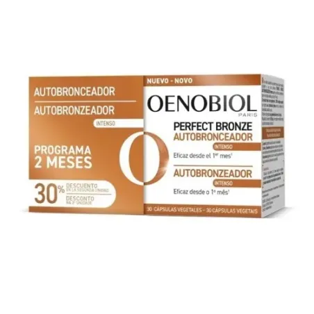 Oenobiol Autobronceador oferta duplo 2x30 cápsulas | BelliFarma