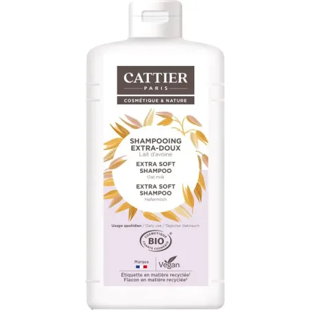 Cattier Champú Extra Suave, 1litro | BelliFarma