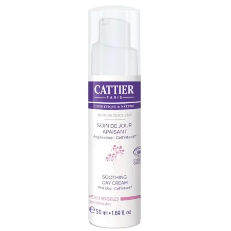 Cattier Crema de Día Calmante 50 ml | BelliFarma