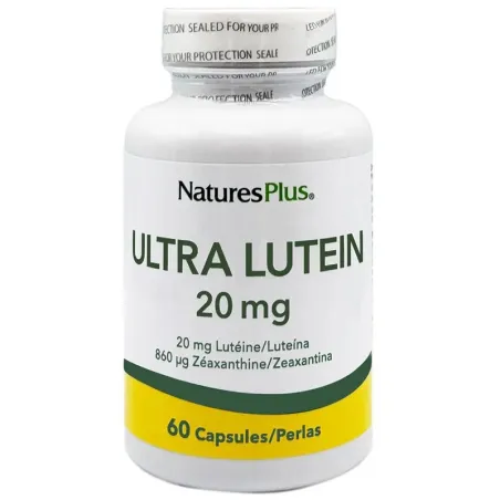 Nature’s plus ultra lutein 60 perlas | BelliFarma